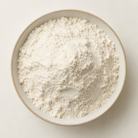 Ciotola di farina di grano tenero tipo 0 bio